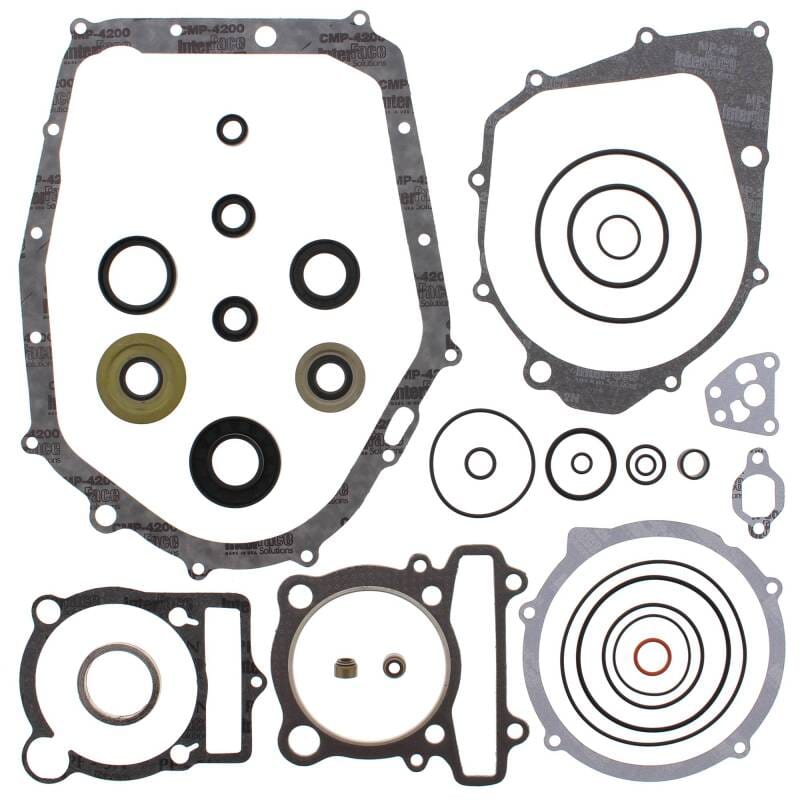 Vertex Pistons — Vertex Gaskets 04-13 Yamaha YFM350 Raptor Complete Gasket Kit w/ Oil Seals