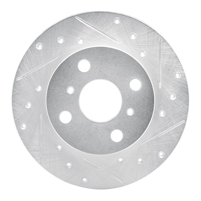 R1 Concepts — R1 84-88 Chevrolet Nova Front Right Drilled & Slotted Silver Brake Rotor
R1 Brake Rotor Drill