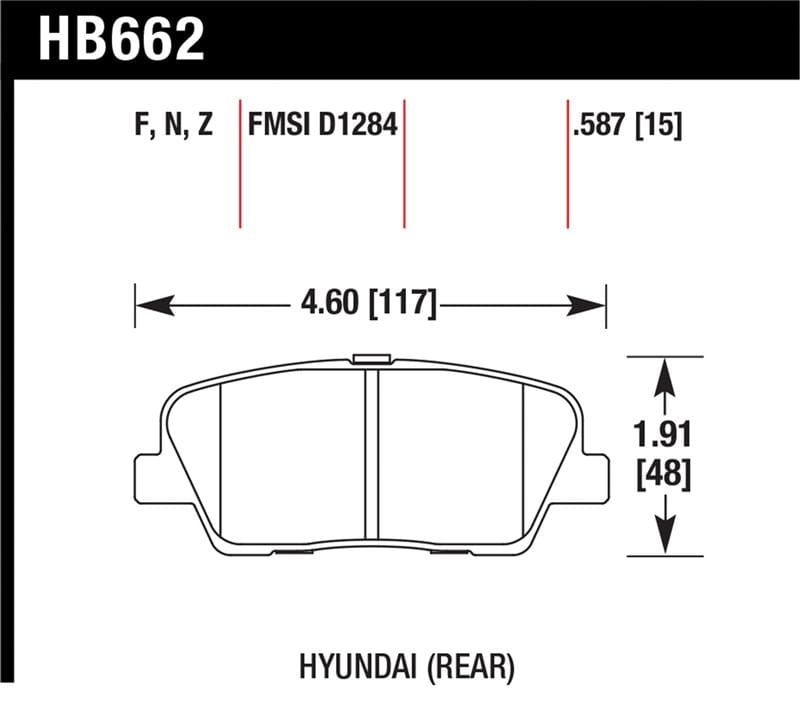 Hawk Performance — HPS Disc Brake Pad