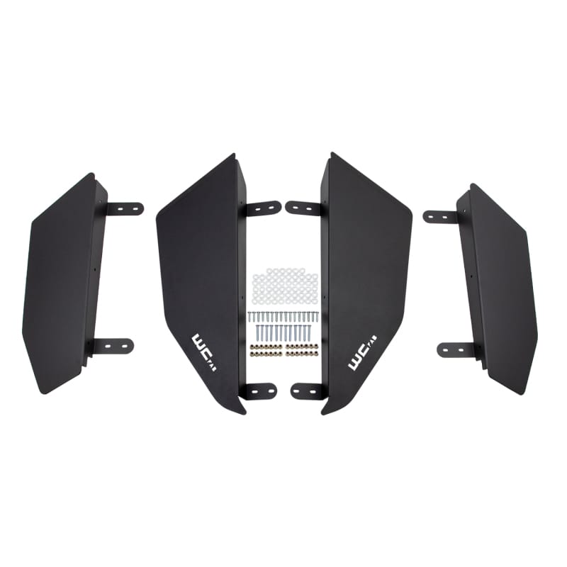 Wehrli — Wehrli 2019+ Honda Talon 1000X 4 Seat Lower Door Kit - Fine Texture Black