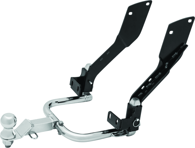 Kuryakyn — Kuryakyn Receiver Hitch 14-up Touring Models Black & Chrome