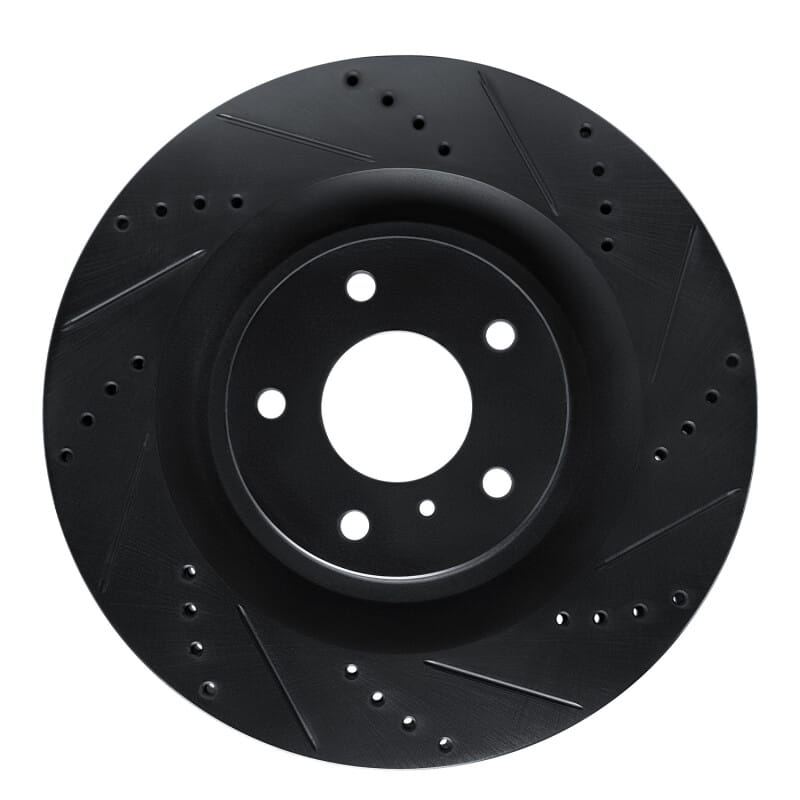 R1 Concepts — R1 19-24 Infiniti QX50 Front Right Drilled & Slotted Black Brake Rotor
R1 Brake Rotor Drill