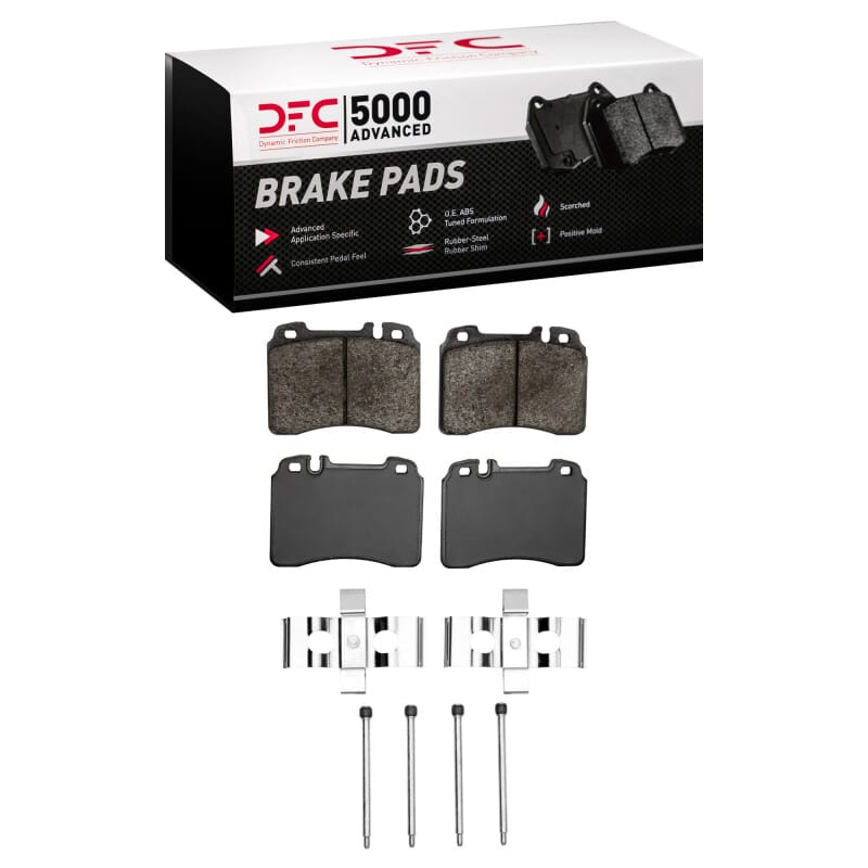 DFC — DFC 90-02 Mercedes-Benz 300SL Front 5000 Advanced Low Metallic Brake Pads and Hardware Kit
DFC Brake Pad Set