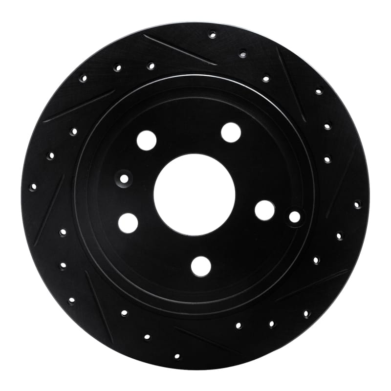 R1 Concepts — R1 10-17 Chevrolet Equinox Rear Right Drilled & Slotted Black Brake Rotor
R1 Brake Rotor Drill