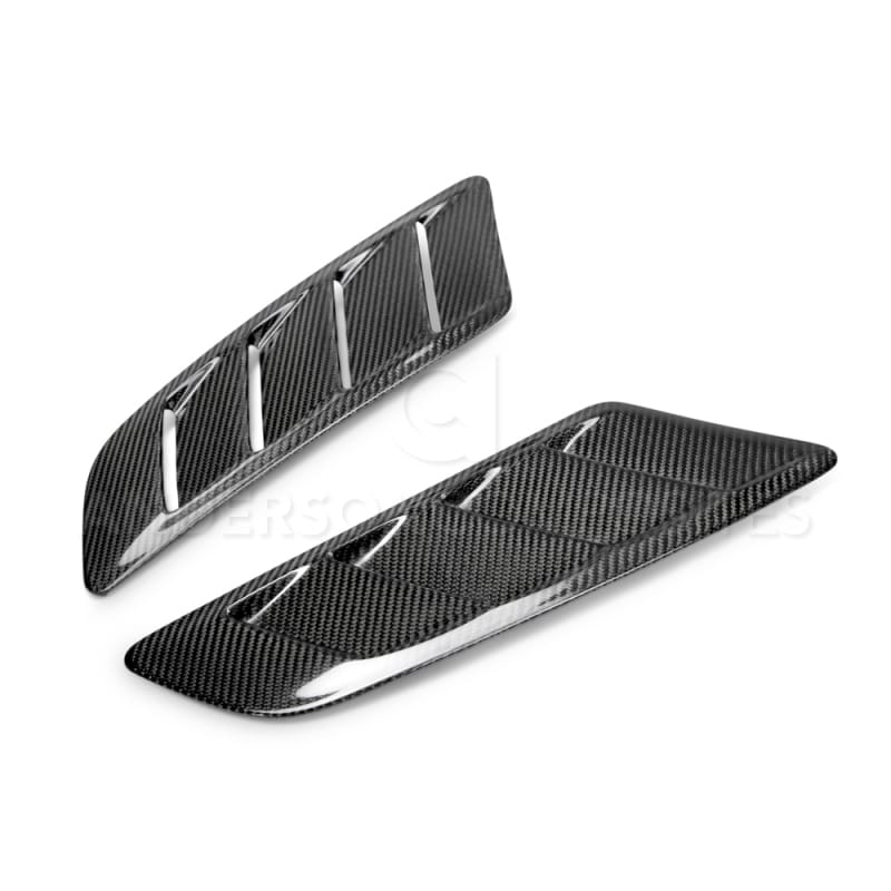 Anderson Composites — Anderson Composites 2015-2017 Ford Mustang Type-AB Carbon Fiber Hood Vents