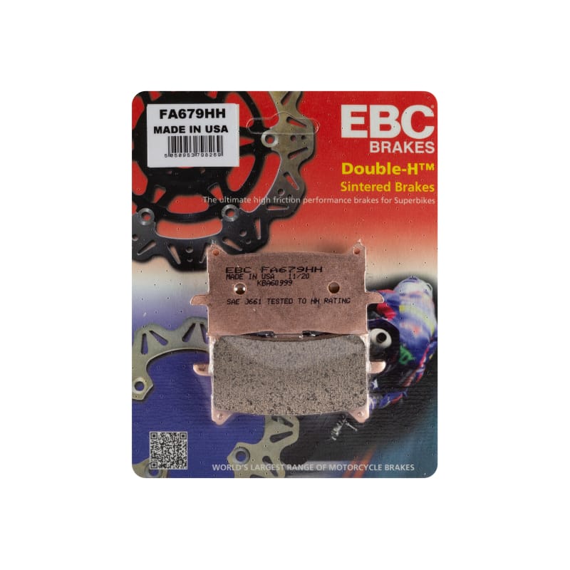EBC Powersports — EBC 19-21 Honda CB 650 R Front Left/Right Sintered HH/R Brake Pads