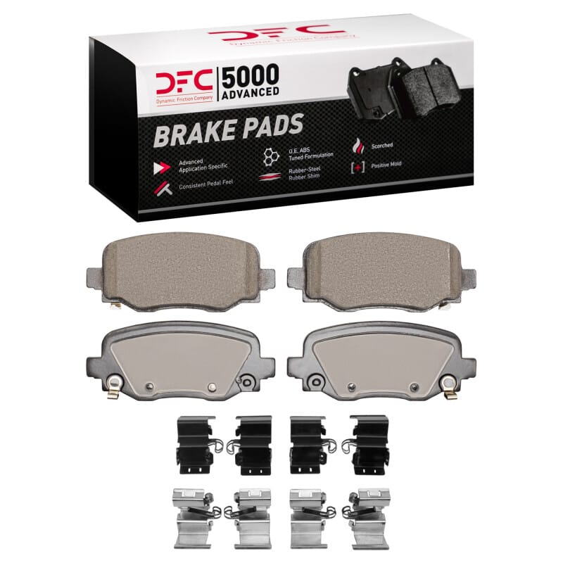 DFC — DFC 14-23 Chrysler 200 Rear 5000 Advanced Ceramic Brake Pads and Hardware Kit
DFC Brake Pad Set