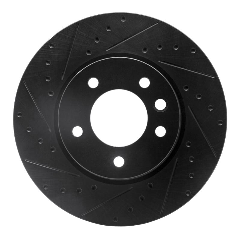 R1 Concepts — R1 03-18 Porsche Cayenne Right Front Drilled & Slotted Black Brake Rotor
R1 Brake Rotor Drill