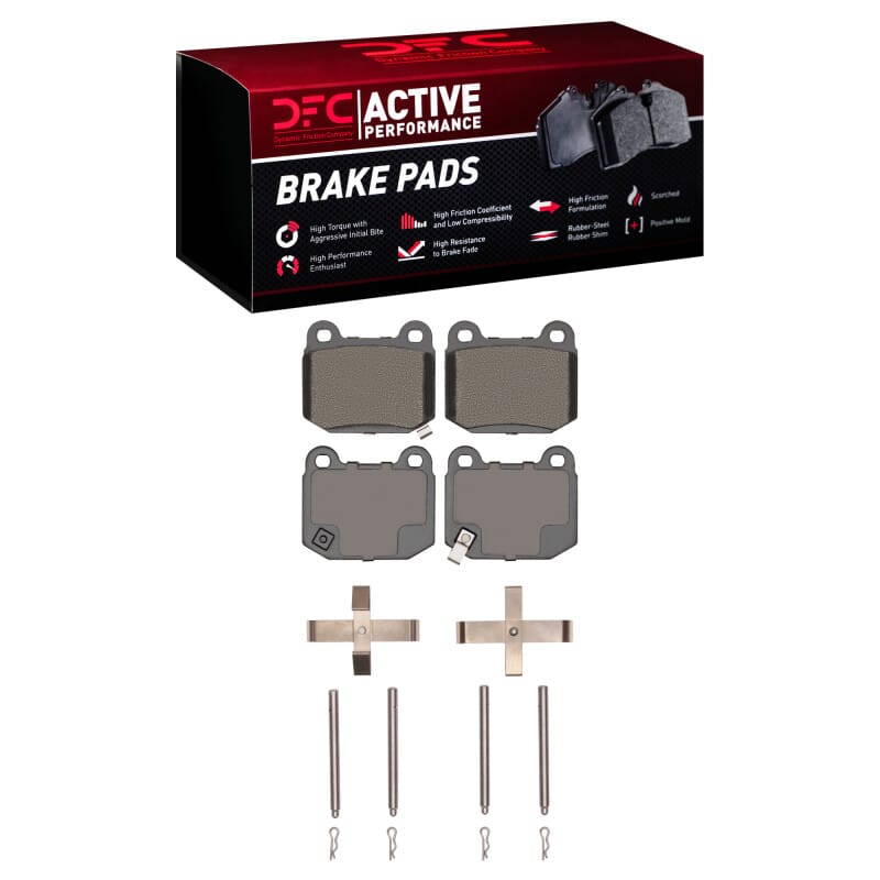 DFC — DFC 03-25 Infiniti G35 Rear Active Performance Pads and Hardware Kit
DFC Brake Pad Set