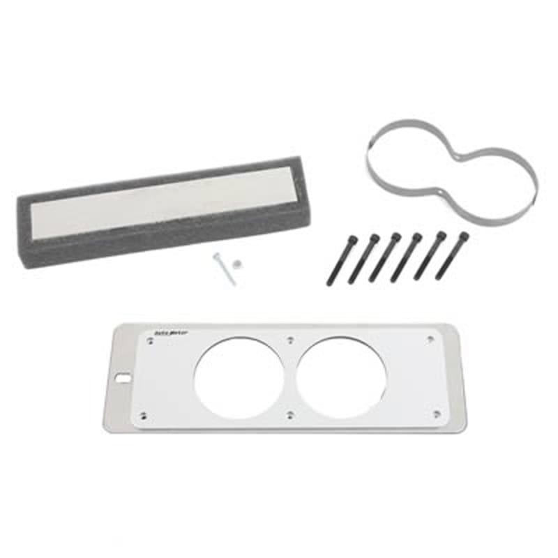 AutoMeter — Autometer Mounting Solutions Gauge Mount Gauge Cage Dual 2-5/8in Silver 87-93 Ford Mustang
2-5/8" DUAL ULTRA-LI
