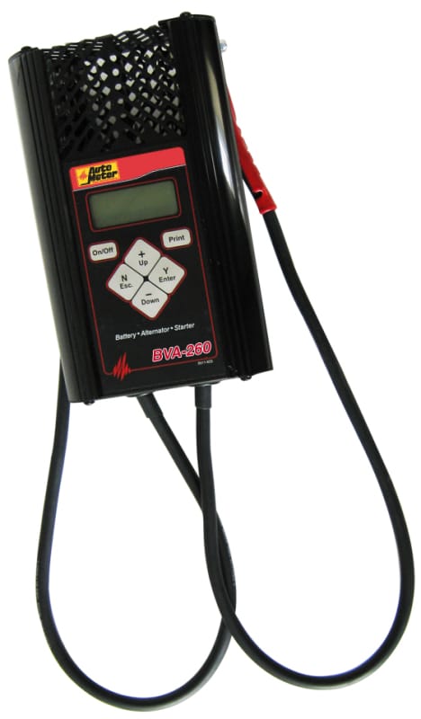AutoMeter — Autometer Handheld Electrical System Analyzer w/120 Amp Load for 6V/12V Applications
HD TESTER 120A LOAD