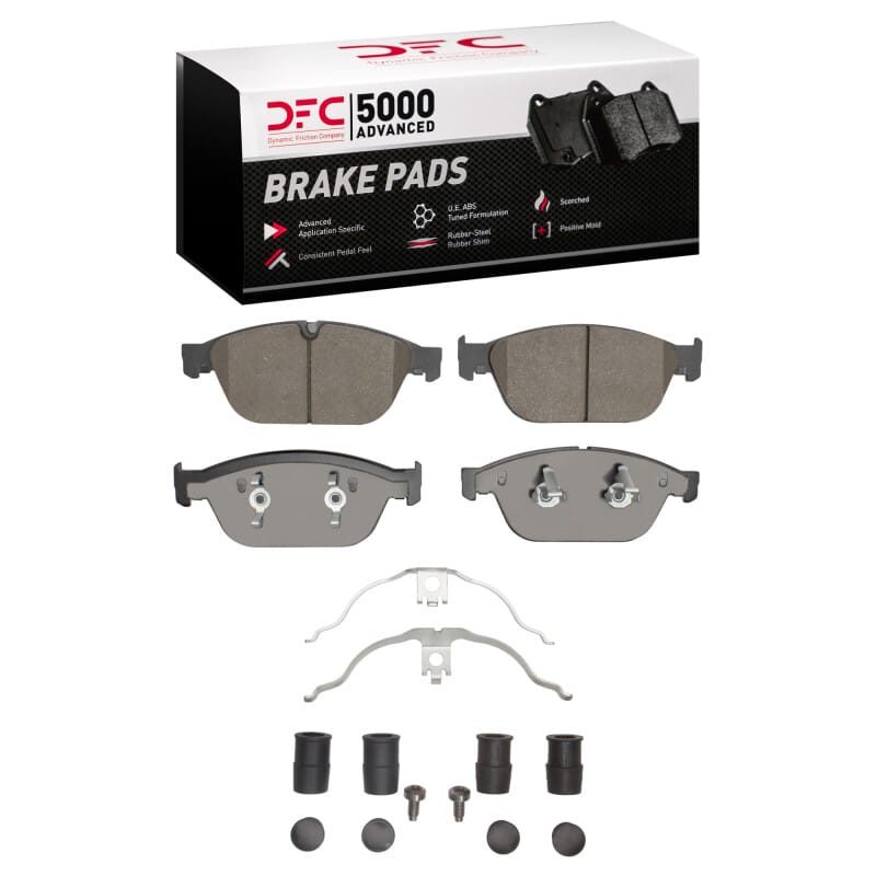 DFC — DFC 11-18 Audi A8 Front 5000 Advanced Ceramic Brake Pads and Hardware Kit
DFC Brake Pad Set