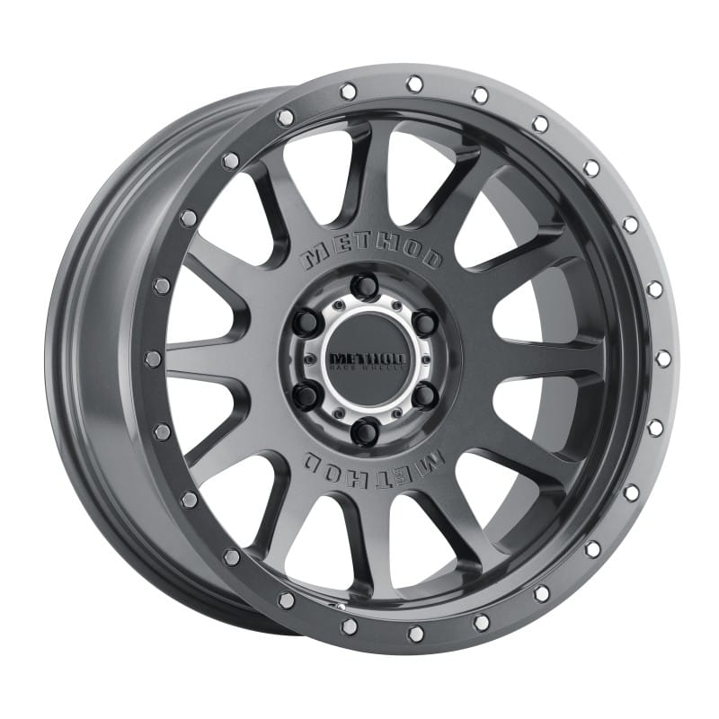 Method Wheels — Method MR605 NV 20x10 -24mm Offset 6x5.5 106.25mm CB Gloss Titanium Wheel