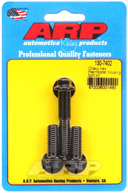 ARP — ARP Chevy Hex Thermostat Housing Bolt Kit