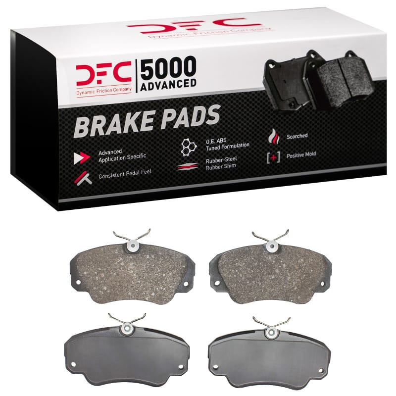 DFC — DFC 97-01 Cadillac Catera Front 5000 Advanced Low Metallic Brake Pads
DFC Brake Pad Set