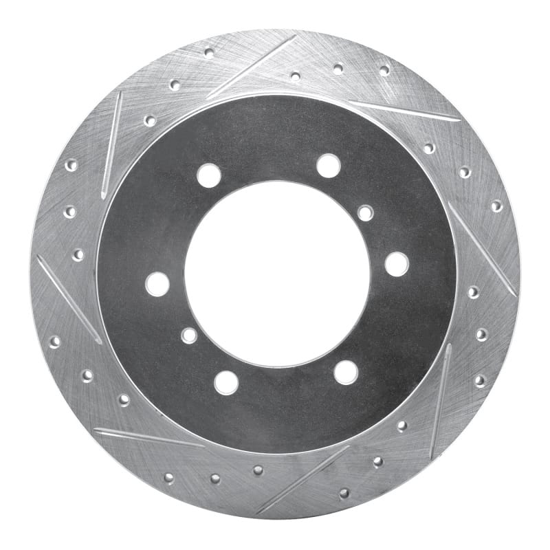 R1 Concepts — R1 90-04 Mitsubishi Montero Rear Left Drilled & Slotted Silver Brake Rotor
R1 Brake Rotor Drill