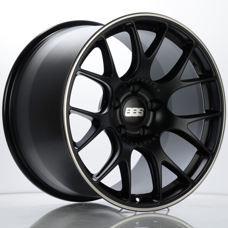 BBS — BBS CH-R 19x12 5x130 ET45 CB71.6 Satin Black Polished Rim Protector Wheel w/ Motorsport Etching
bbsCH112BPO-MTSP