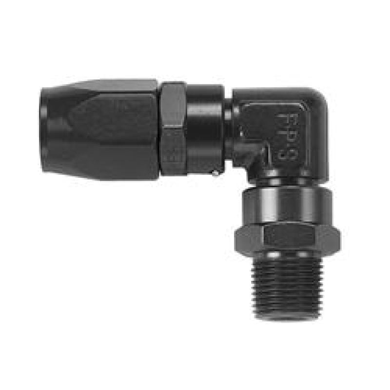 Fragola — Fragola -16AN x 90 Degree x 1 5/16 - 12 (16) Hose End - Black