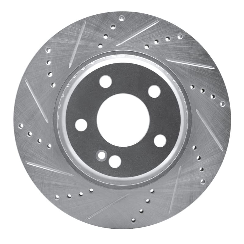 R1 Concepts — R1 15-23 Mercedes-Benz C300 Sedan Rear Left Drilled & Slotted Silver Brake Rotor
R1 Brake Rotor Drill