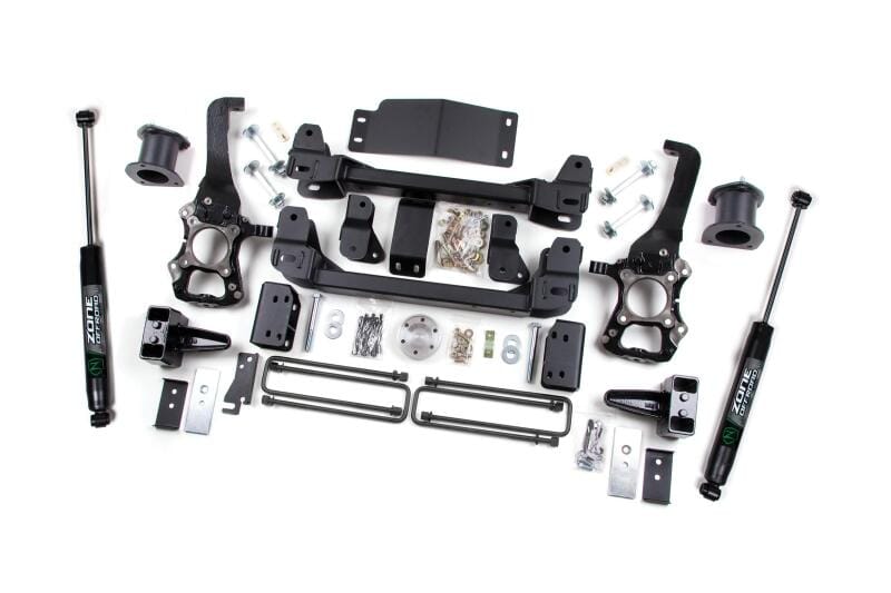 Zone Offroad — Zone Offroad 2014 Ford F-150 4in Suspension System
