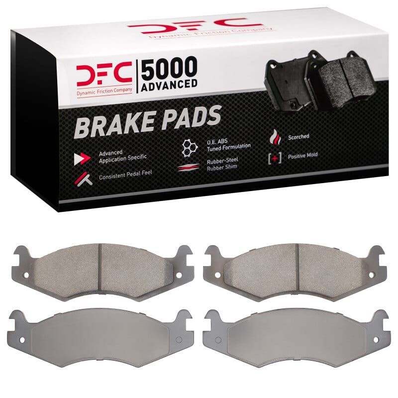DFC — DFC 92-06 Hummer H1 Front/Rear 5000 Advanced Low Metallic Brake Pads
DFC Brake Pad Set