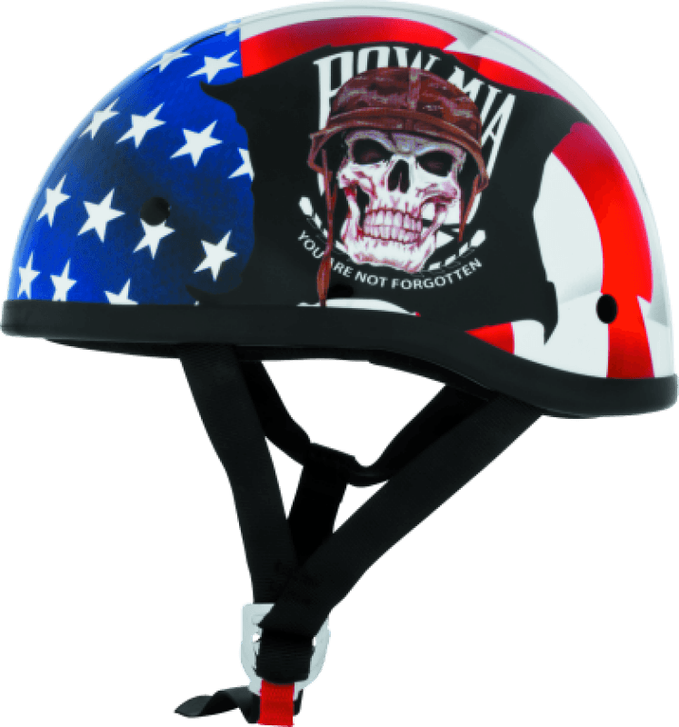Bikers Choice — Skid Lids POW MIA Original Helmet - XL