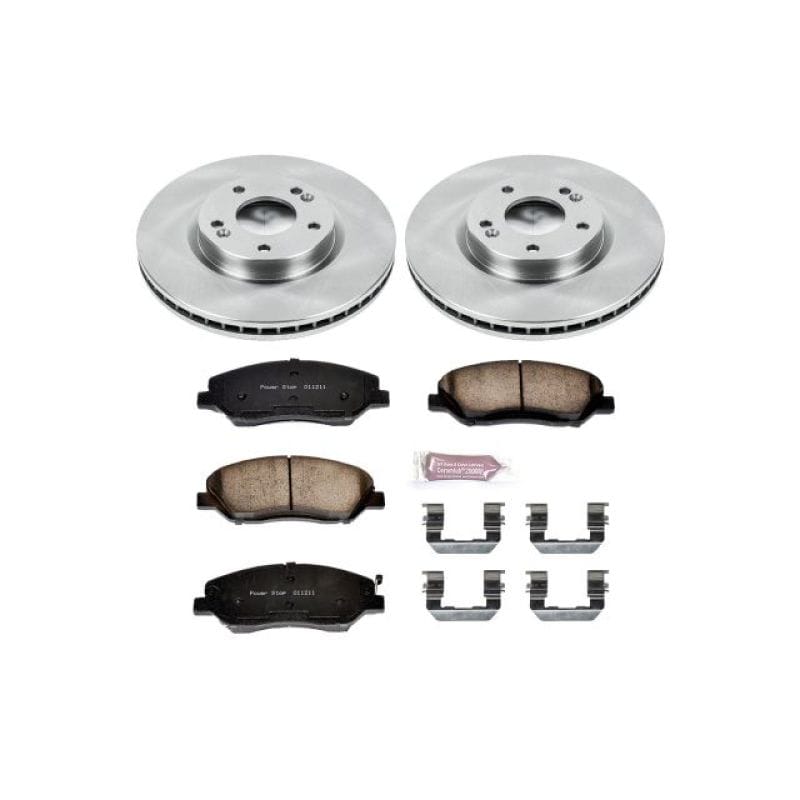 PowerStop — Power Stop 07-09 Hyundai Santa Fe Front Autospecialty Brake Kit