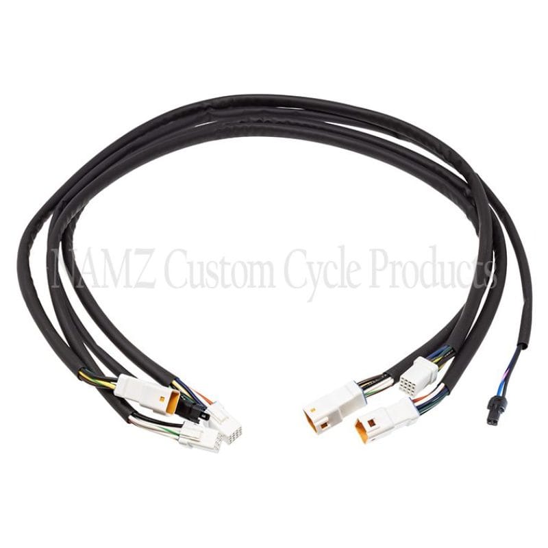 NAMZ — NAMZ 14-17 Indian Chief/Springfield Plug-N-Play Complete Handlebar Control Xtension Harness 24in.