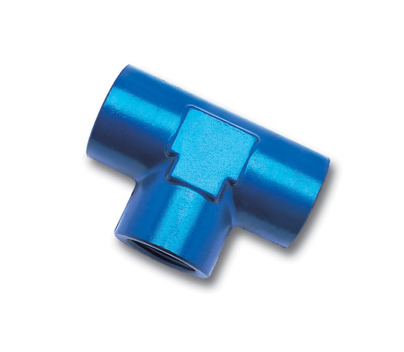 Russell — Russell Performance 3/8in Female Pipe Tee Fitting (Blue)
Adapter Fitting