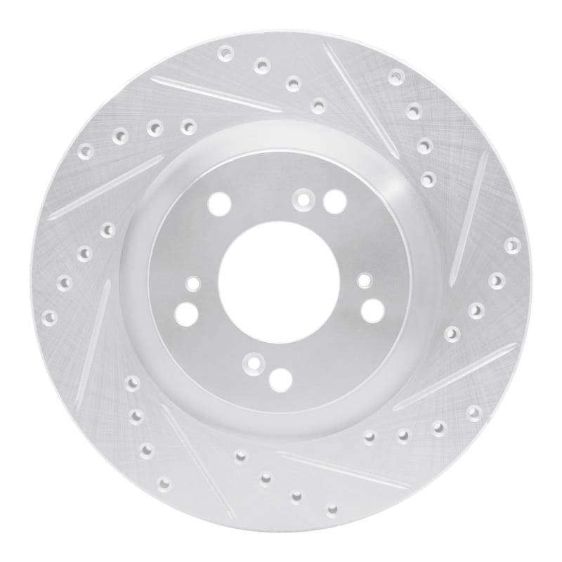 R1 Concepts — R1 00-09 Honda S2000 Front Right Drilled & Slotted Silver Brake Rotor
R1 Brake Rotor Drill