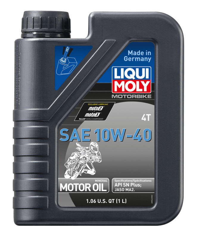 LIQUI MOLY — LIQUI MOLY 1L Motorbike 4T SAE 10W40
Engine Oil
