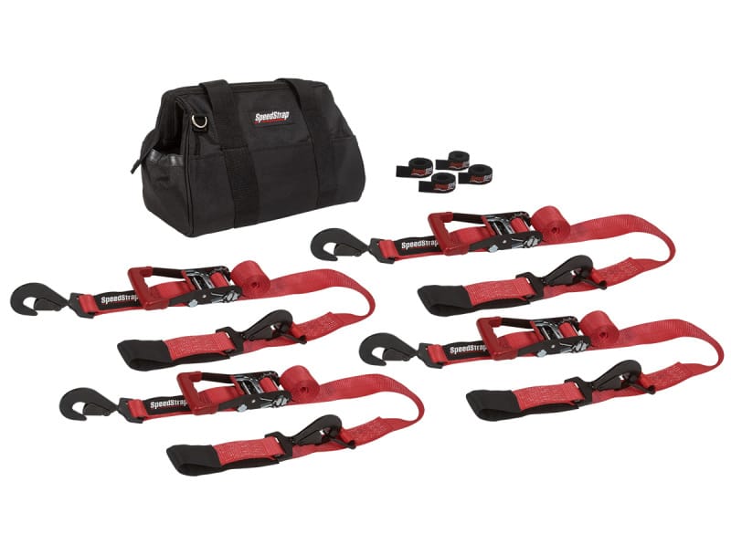 SpeedStrap — SpeedStrap 2In Off-Road Tie-Down Kit - Red