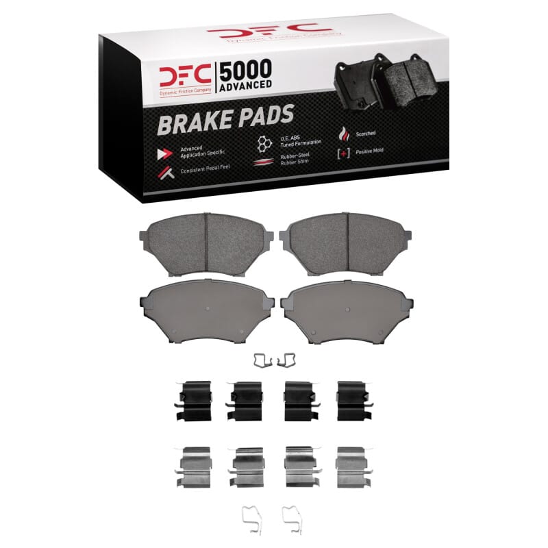DFC — DFC 01-05 Mazda Miata Front 5000 Advanced Ceramic Brake Pads and Hardware Kit
DFC Brake Pad Set