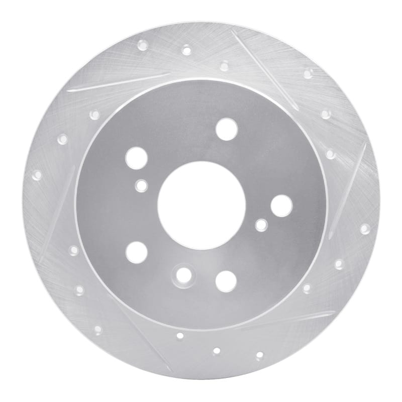 R1 Concepts — R1 07-12 Lexus ES350 Rear Right Drilled & Slotted Silver Brake Rotor
R1 Brake Rotor Drill