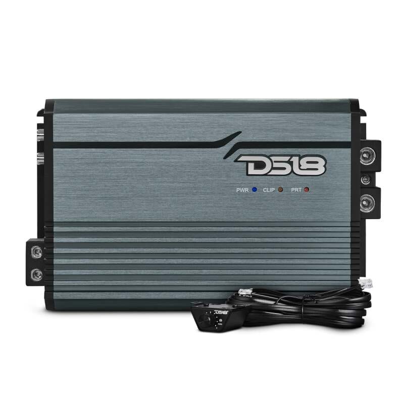 DS18 — DS18 1-Channel Amp Class D Full-Range Monoblock 2500 Watts RMS/1ohm Titanium
