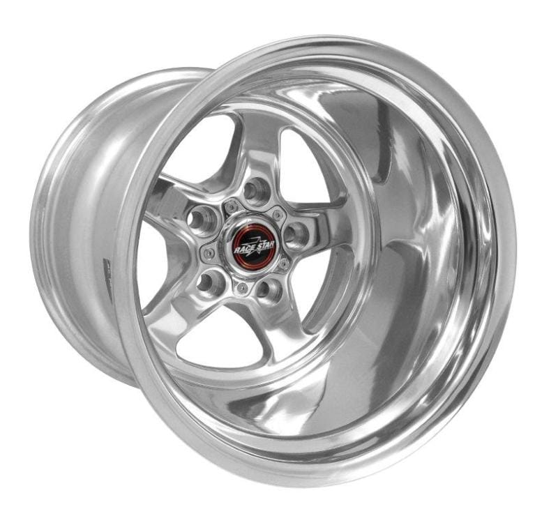 Race Star — Race Star 92 Drag Star 15x14.00 5x4.75bc 4.00bs Direct Drill Polished Wheel