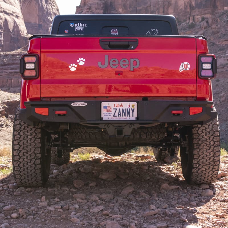 Rock Slide Engineering — Rock Slide 20-22 Jeep JT Gladiator Rear Sliders
