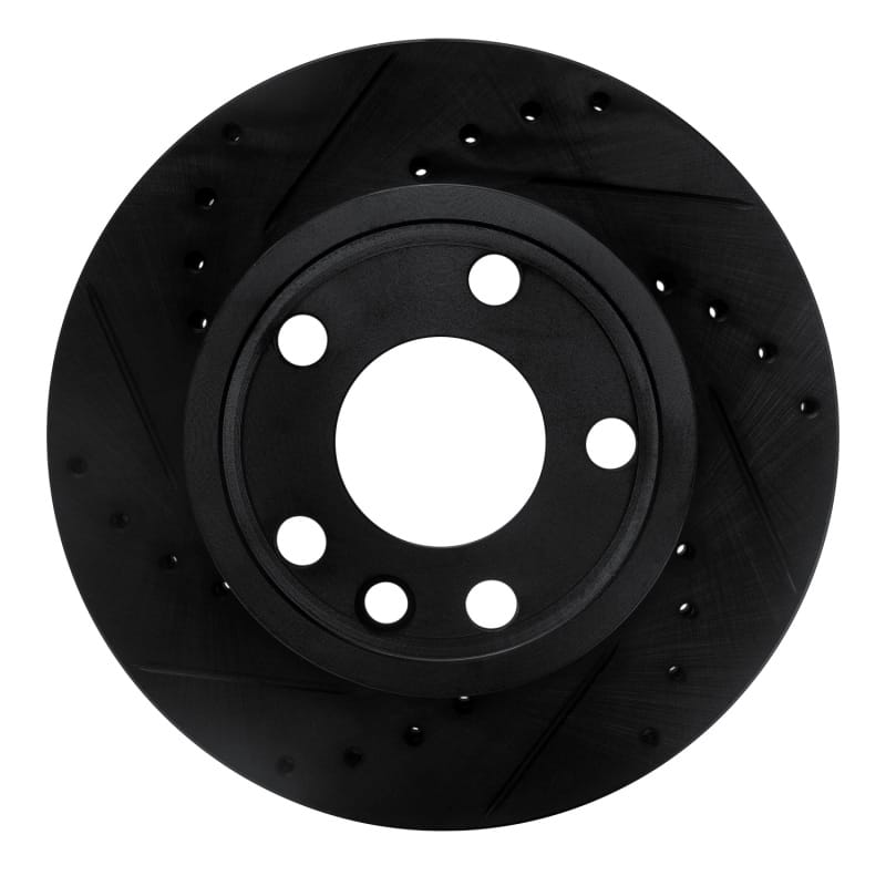 R1 Concepts — R1 92-95 Volkswagen EuroVan Front Left Drilled & Slotted Black Brake Rotor
R1 Brake Rotor Drill