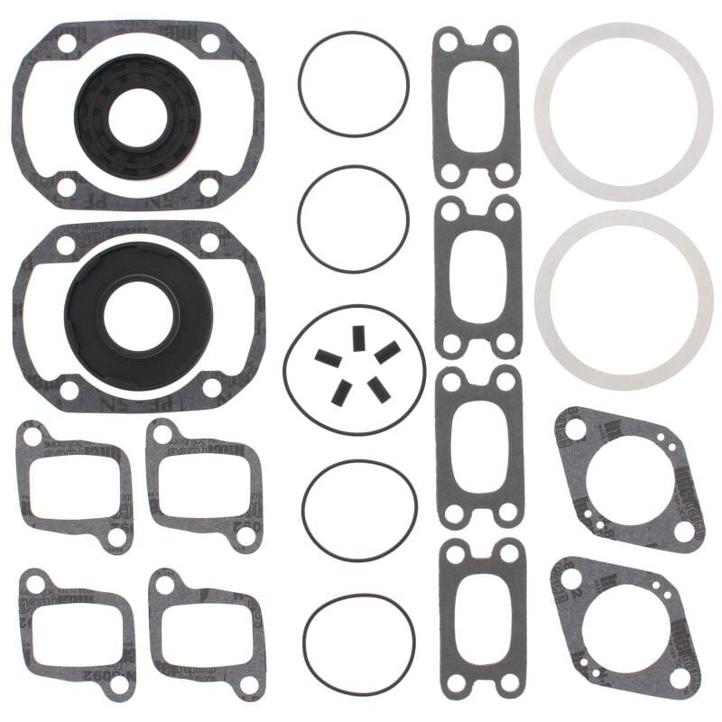 Vertex Pistons — Vertex Gaskets 80-82 Moto ski Futura/500E FC/2 Complete Gasket Kit w/ Oil Seals