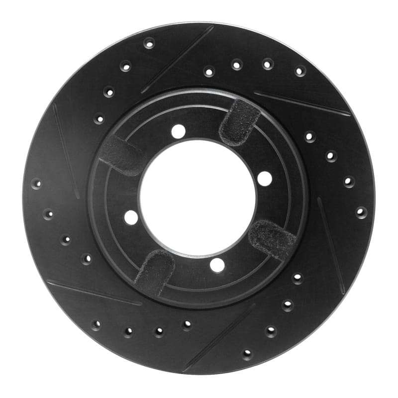 R1 Concepts — R1 84-90 Dodge COLT Front Left Drilled & Slotted Black Brake Rotor
R1 Brake Rotor Drill