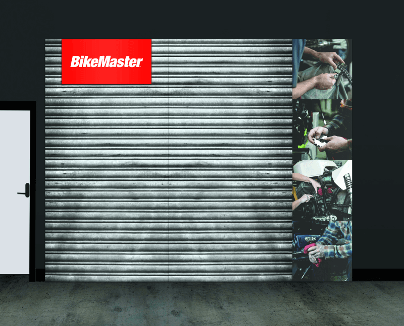 BikeMaster — BikeMaster Wall Graphics Kit