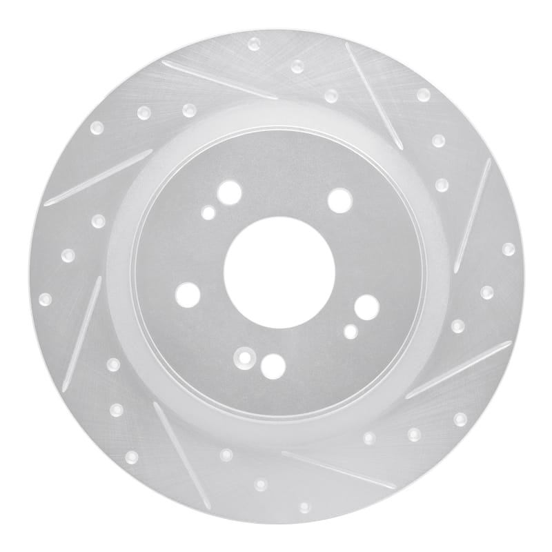 R1 Concepts — R1 18-25 Honda Odyssey Rear Right Drilled & Slotted Silver Brake Rotor
R1 Brake Rotor Drill
