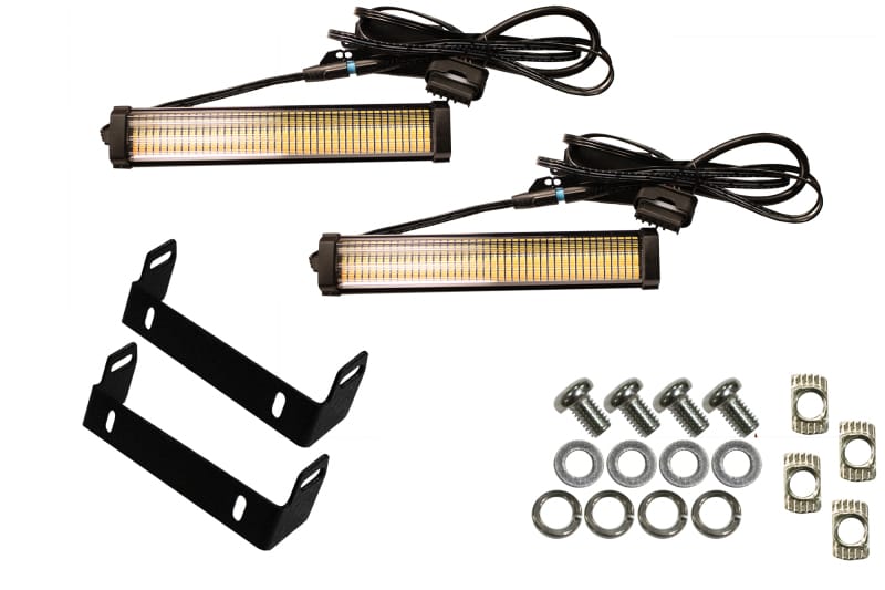 Fishbone Offroad — Fishbone Offroad 2018+ Jeep JL & 2020+ JT 7in Turn Signal & Side Marker Lights and Brackets