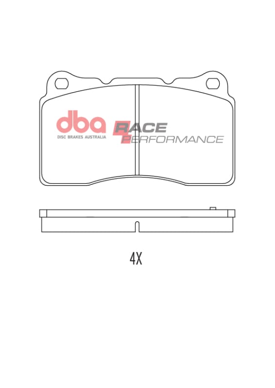 DBA — DBA 17-21 Honda Civic Type R Front RP Performance Brake Pads
Brake Pad