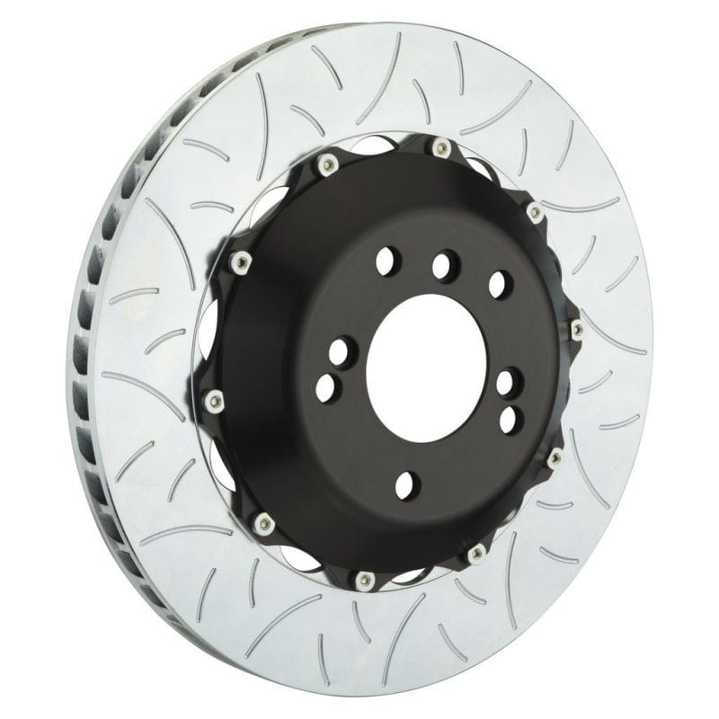 Brembo — Brembo 04 360 Challenge Stradale Rear 2-Piece Discs 350x34 2pc Rotor Slotted Type3