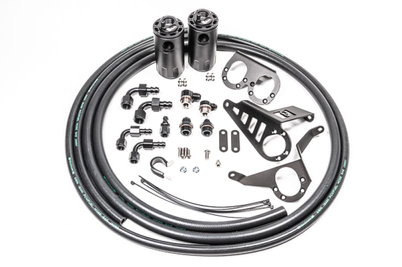 Radium Engineering — Dual Catch Can Kit, MK4 Supra, Fluid Lock / 1994-2002 Toyota Supra (all versions)