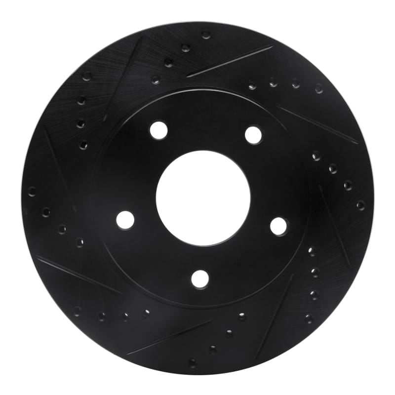 R1 Concepts — R1 97-05 Chevrolet Blazer Front Left Drilled & Slotted Black Brake Rotor
R1 Brake Rotor Drill