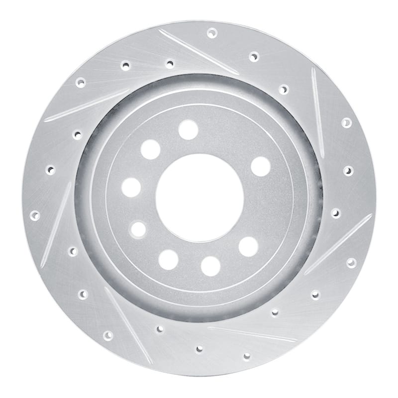R1 Concepts — R1 2008-2011 Saab 9-3 Rear Right Drilled & Slotted Silver Brake Rotor
R1 Brake Rotor Drill