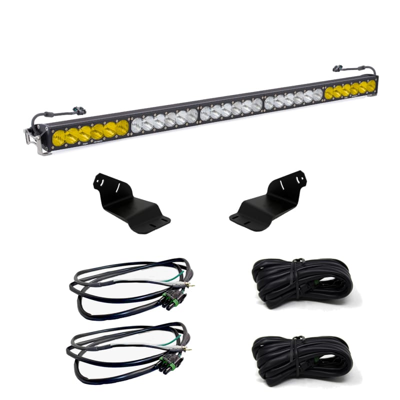 Baja Designs — Baja Designs 2021+ Ford Bronco Roof Light Bar Kit 50 inch Onx6+ Dual Control w/Upfitter