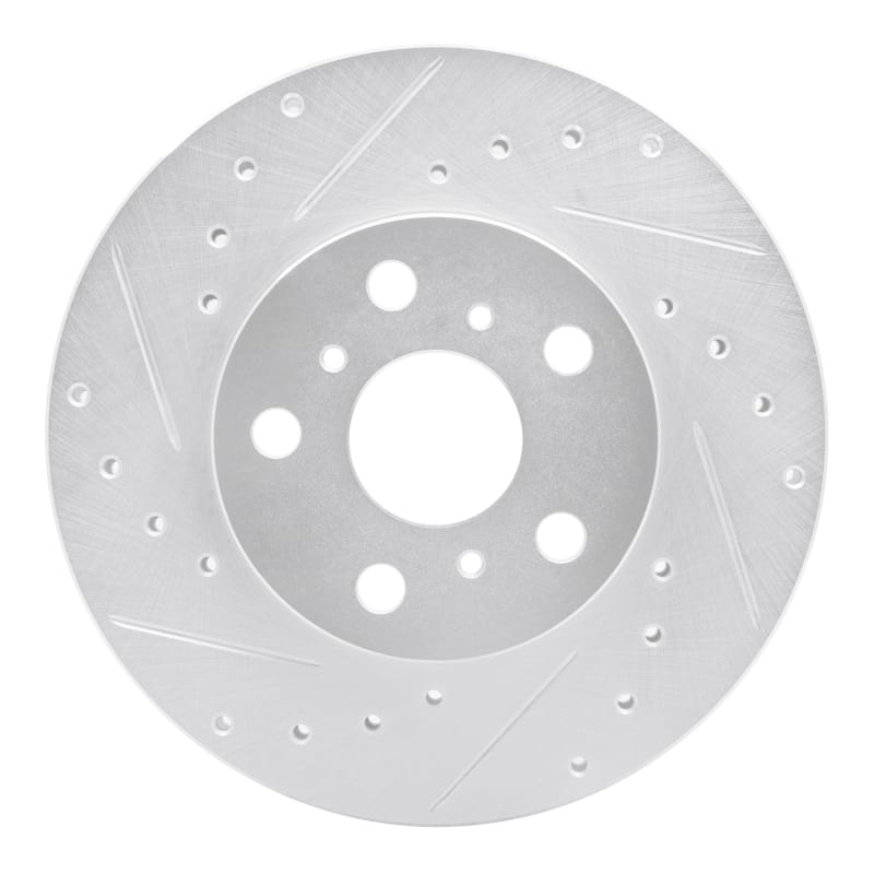 R1 Concepts — R1 90-91 Toyota Celica Front Left Drilled & Slotted Silver Brake Rotor
R1 Brake Rotor Drill